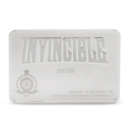 Invincible™ Atom Eve Special Episode Atom Eve Silver Coin 2025 obverse AGORO