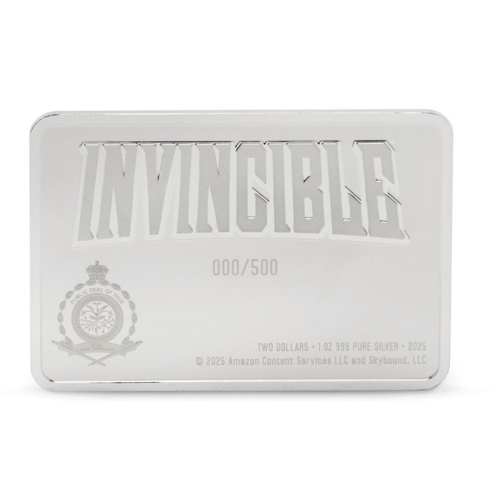 Invincible™ Where I Really Come From Omni-Man Silver Coin 2025 obverse AGORO