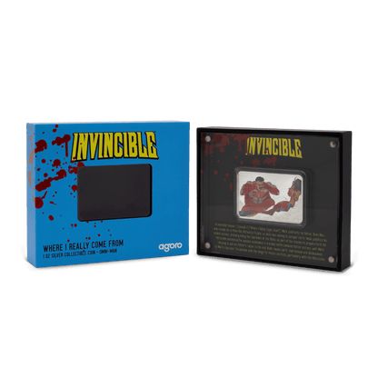 Invincible™ Where I Really Come From Omni-Man Silver Coin 2025 packaging AGORO